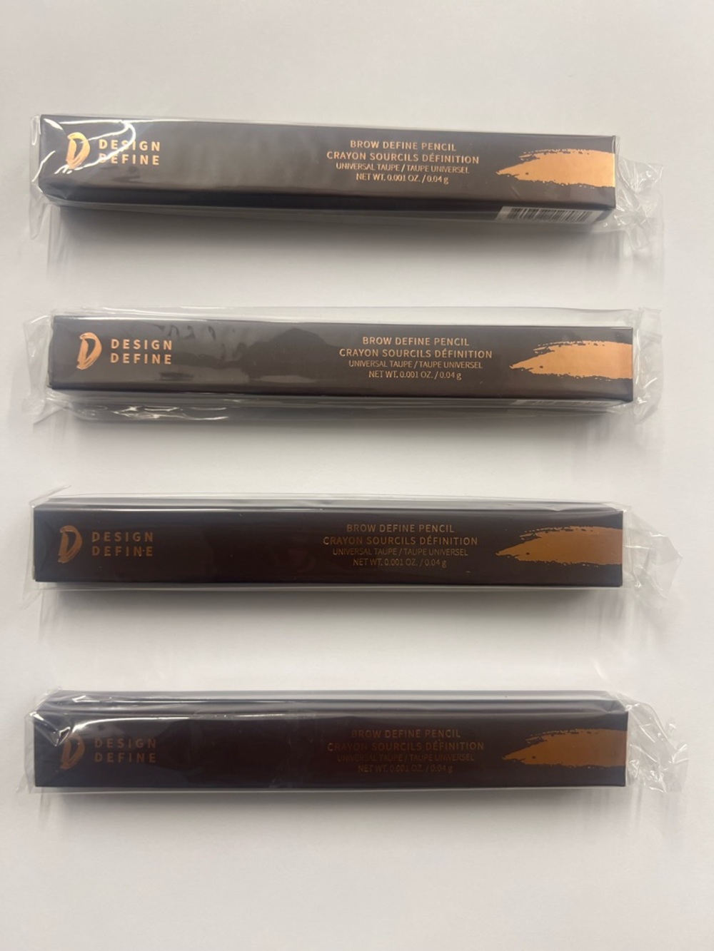 Lot Of 4 Design Define Brow Definer Pencil Universal Taupe